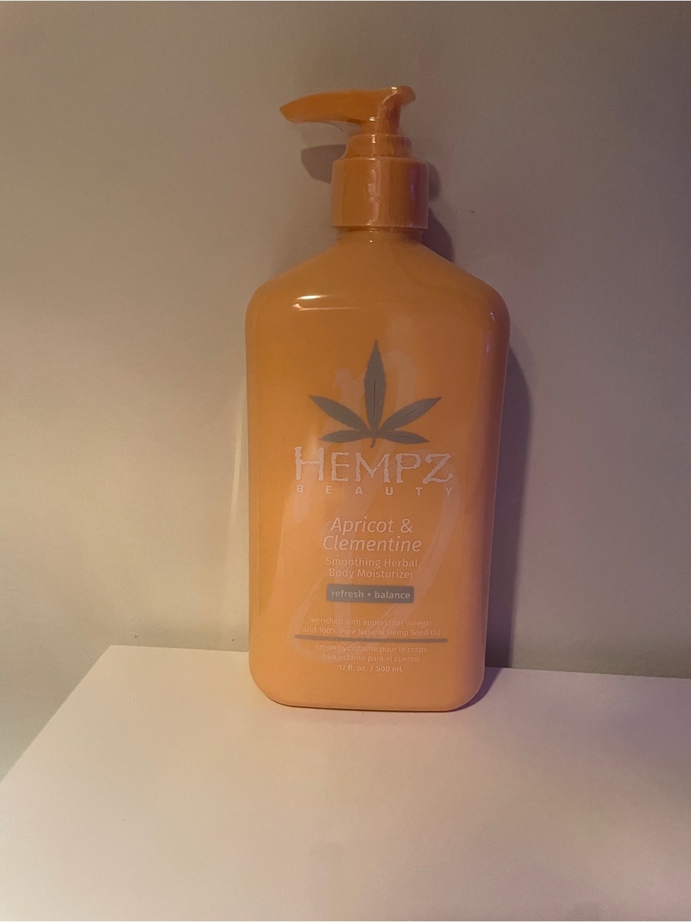 Hempz Apricot & Clementine Moisturizer - Orange